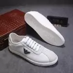 giorgio armani chaussures sneaker  tie low chaussures white